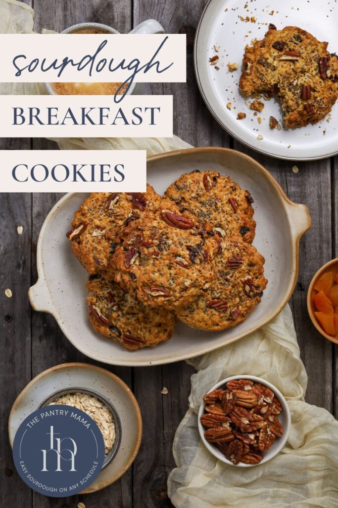 Sourdough Breakfast Cookies - Pinterest Image