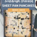 Sourdough Discard Sheet Pan Pancakes - Pinterest Image