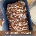 SOURDOUGH DISCARD APPLE FRITTER BREAD - PINTEREST IMAGE