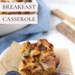 Sourdough Breakfast Casserole - Pinterest Image