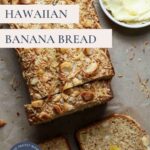 sourdough Hawaiian banana bread Pinterest Pin