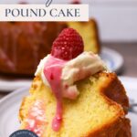 Sourdough Pound Cake - Pinterest Image