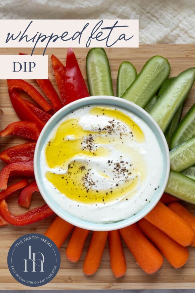 Whipped Feta Dip - Pinterest Image